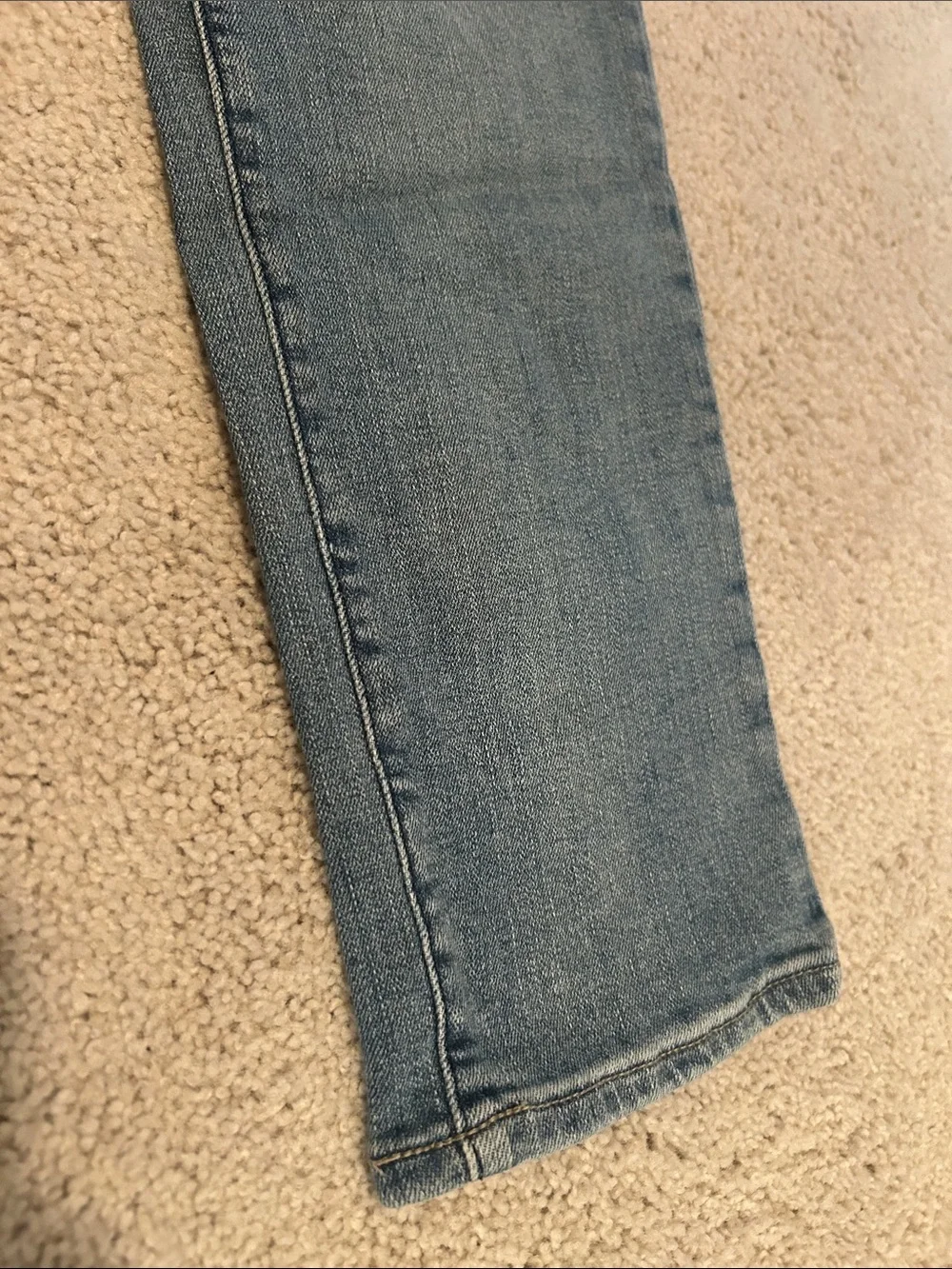 True Craft Slim Tapered Jeans in Mid Blue Wash